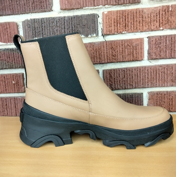 NWT Sorel Brex Waterproof Pull On Chelsea Boots in Tawny Buff Sz. 12 - Picture 7 of 11